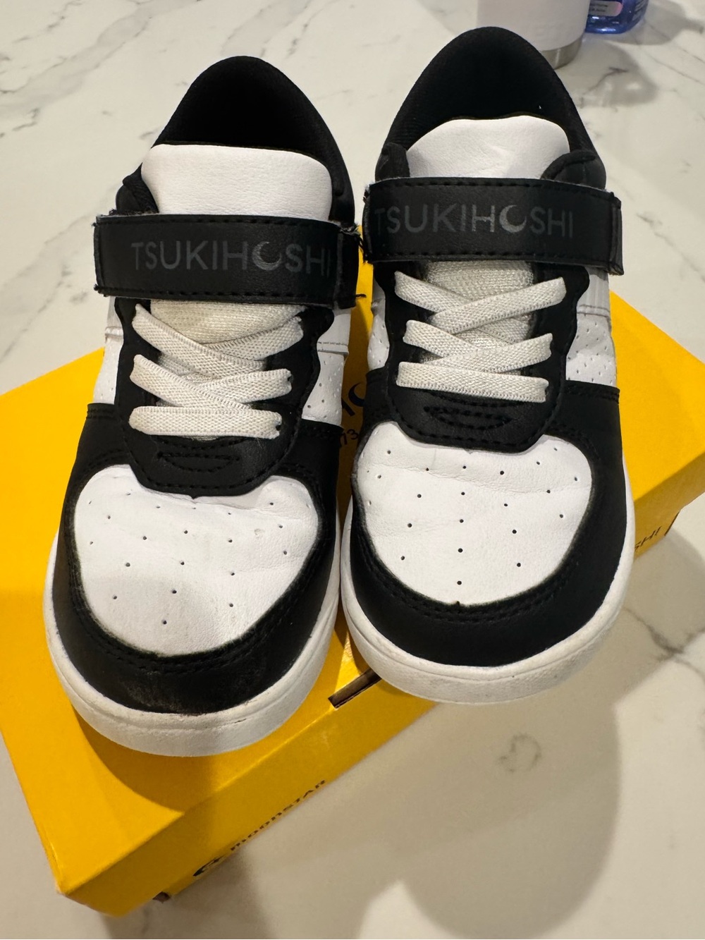 Tsukihoshi Kids' Court Sneakers - Black/White - Kids' Size 11